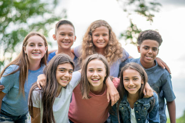 istock Multi ethnic group of teenagers 1297307822