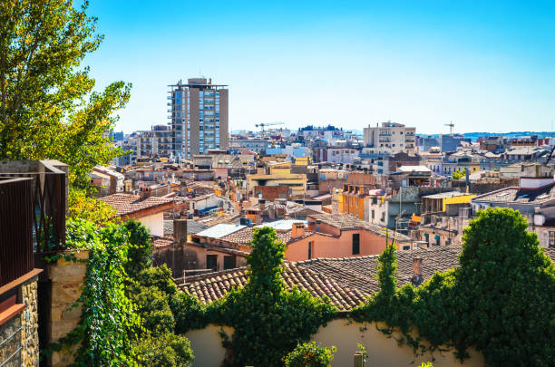istock Summer panorama of Girona, Catalonia, Spain 1297308530