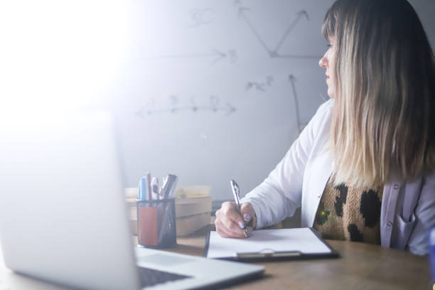istock Online Education Teacher, Video Conference, Working From Home With The New Normal, 1297315227