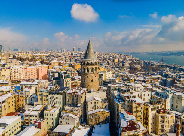 istock Galata Tower in Winter Beyoglu Istanbul 1297317182