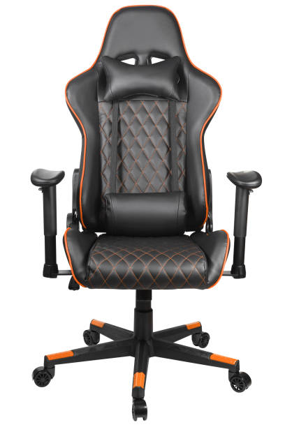 istock Gaming chair on white background 1297324397