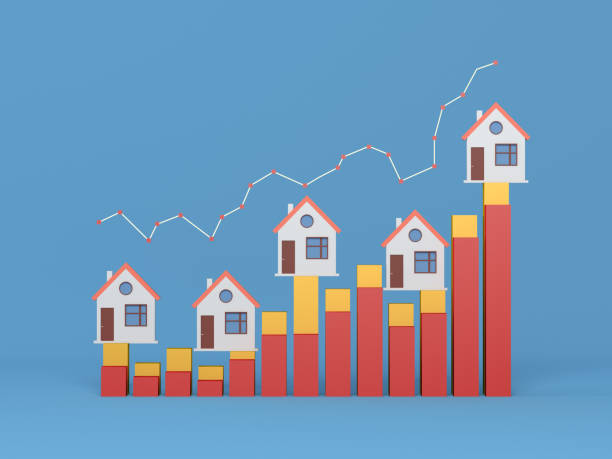 istock Business concept real estate graph 1297326395