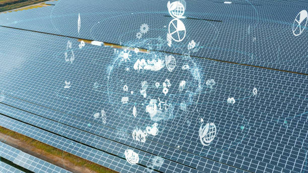 istock Solar power plant. Environmental technology concept. Sustainable energy. 1297336305