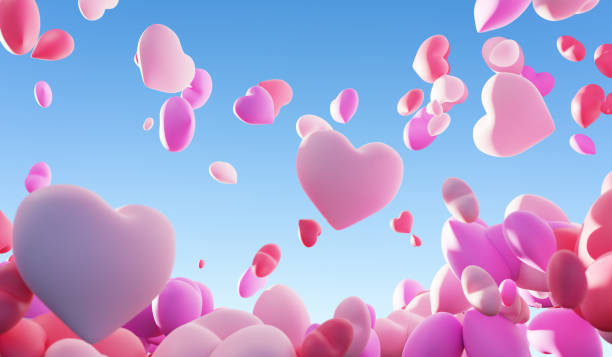 istock A bunch of love balloons. 1297345163