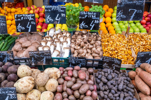 istock Mushrooms, potatoes and fruits 1297355862