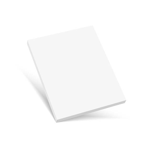 Magazine cover, book, booklet, brochure or flyer for your design. Vector Magazine cover, book, booklet, brochure or flyer for your design. Vector. cardboard box mockup stock illustrations
