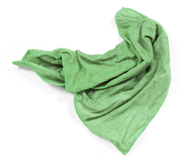 istock Dirty cloth isolated on a white background 1297362859