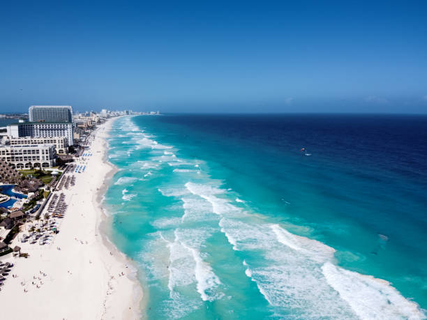 istock Drone photo Playa Ballenas, Cancun, Mexico 1297363868