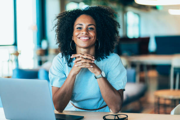 istock Young Business woman at office 1297376475