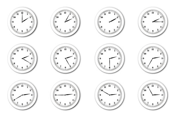 ilustrações, clipart, desenhos animados e ícones de vetor de ícone do relógio. vetor de tempo definido. relógio, ótimo design para qualquer propósito. imagem de estoque. eps 10. - clock face old time number 2