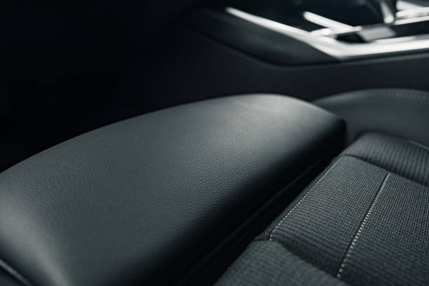 istock Leather seats of a new luxury car 1297377461
