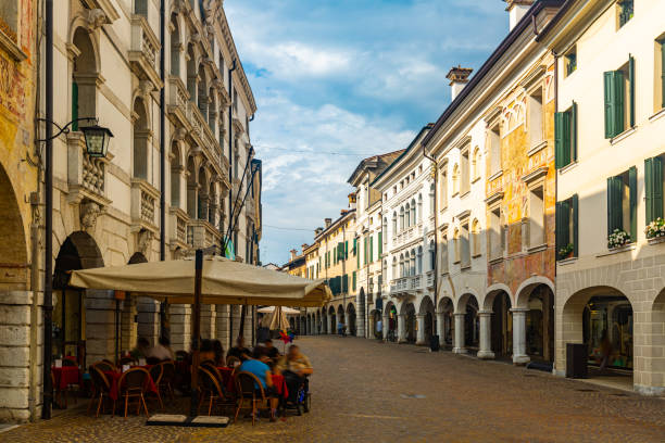 istock Typical street of Pordenone 1297378932