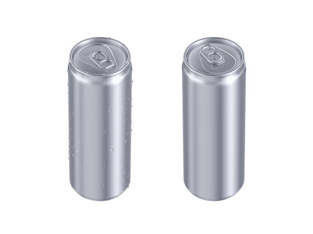 istock Realistic aluminum cans with water drop 1297383478