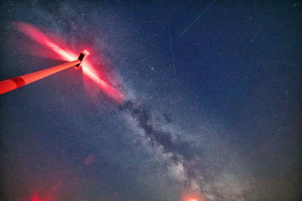 istock winturbines under milkyway star-clusterat night 1297385193