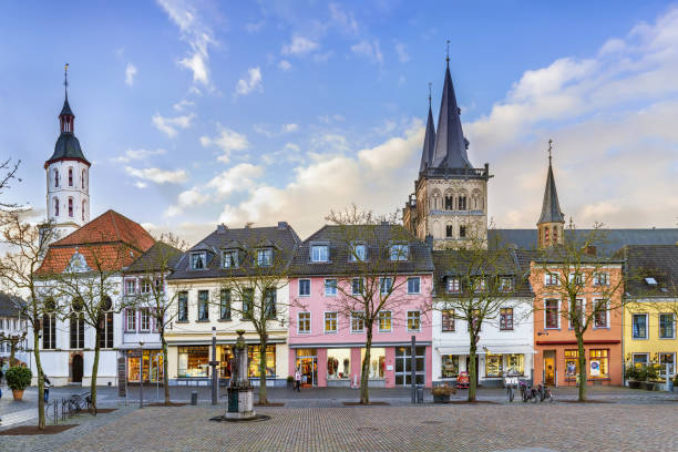 istock Xanten Market Square, Germany 1297385434