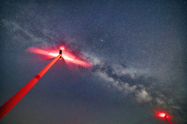 istock winturbines under milkyway star-clusterat night 1297385706
