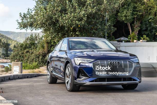 Audi Etron Sportback 2020 Test Drive Day Stock Photo - Download Image Now - Audi, Car, Sedan