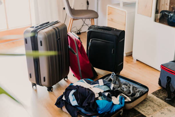 istock Travel luggage ready for adventure 1297393055