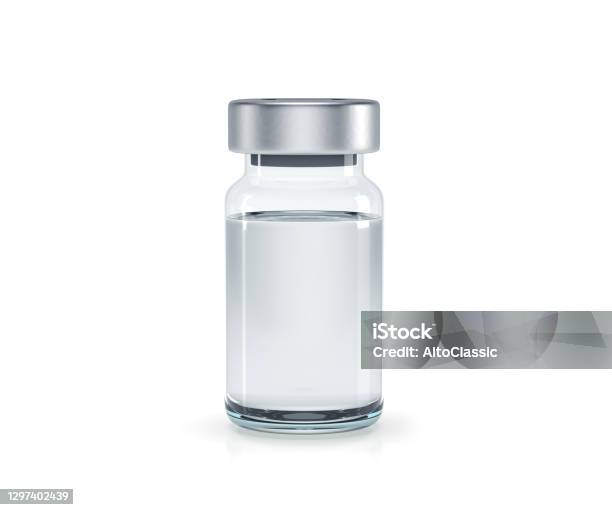 Injection Vial Stock Photo - Download Image Now - Vial, Vaccination, Bottle