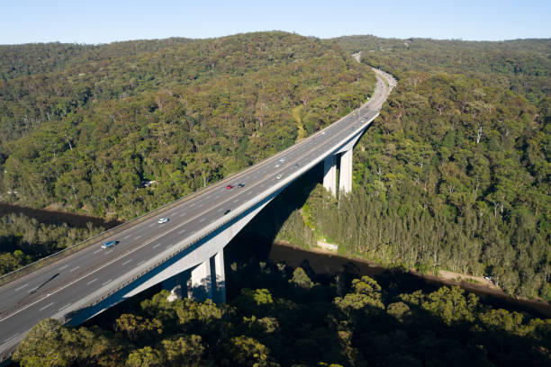 istock Scenic motorway bridge, Australia 1297403968