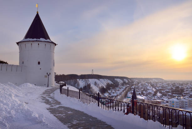 istock Tobolsk Kremlin in winter 1297405289