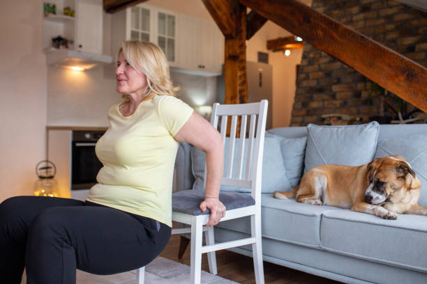 Easy Chair Workouts to Help Her Get Fit