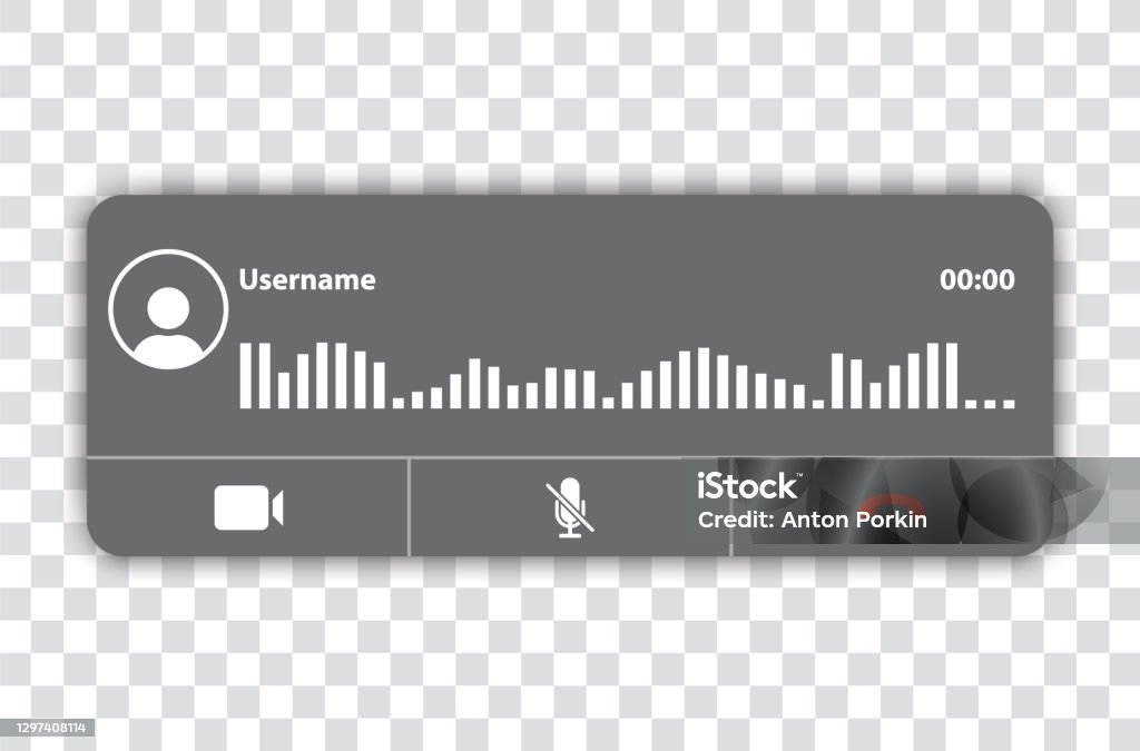 Introduction Call Picture Background Incoming Call Interface Panel Of New Call Screen Template On ...