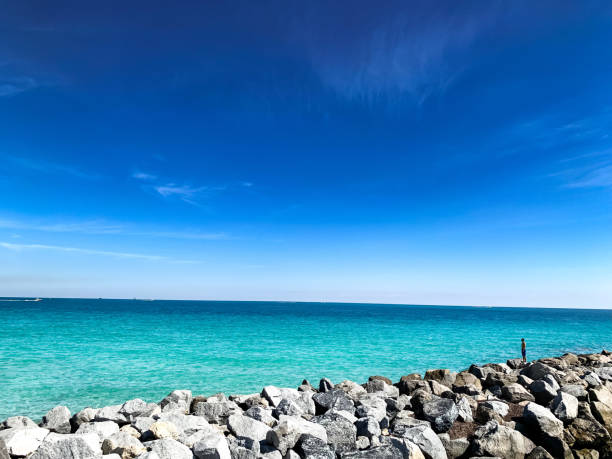 istock Beautiful ocean view in south beach Miami Florida 1297410204