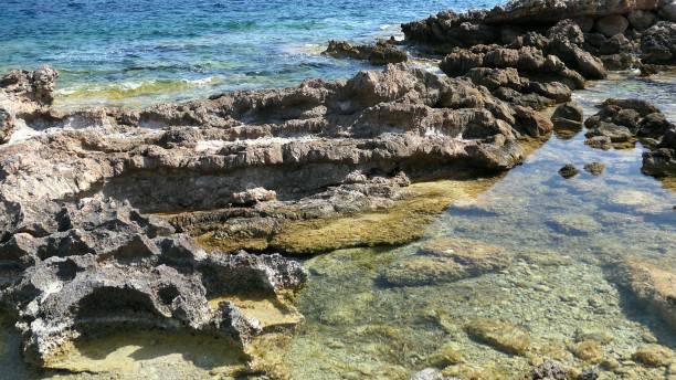 istock Rock Coastline and Crystal Clear Mediterranean Sea on Mallorca 1297413644