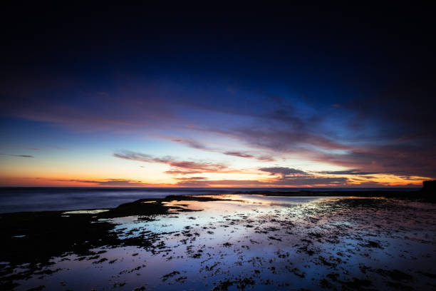 praia de pearses em blairgowrie austrália - costa victoria - fotografias e filmes do acervo