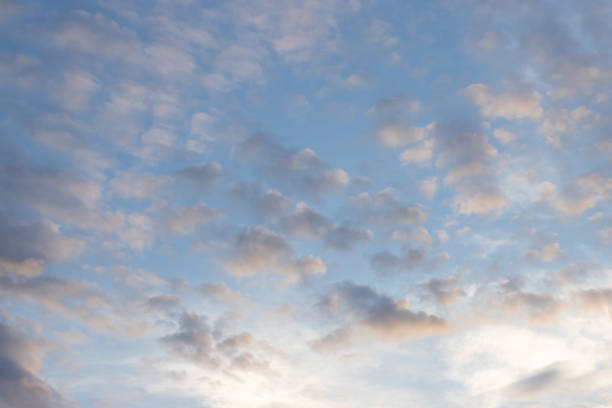 istock small clouds on blue sky in morning. 1297419298