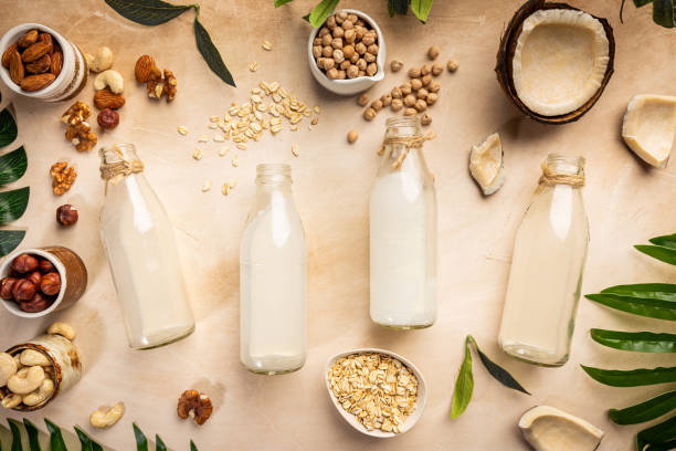 istock Vegan non dairy milk 1297420356