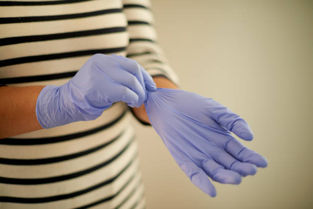 istock Gloves is the first thing I grab when running errands 1297420451