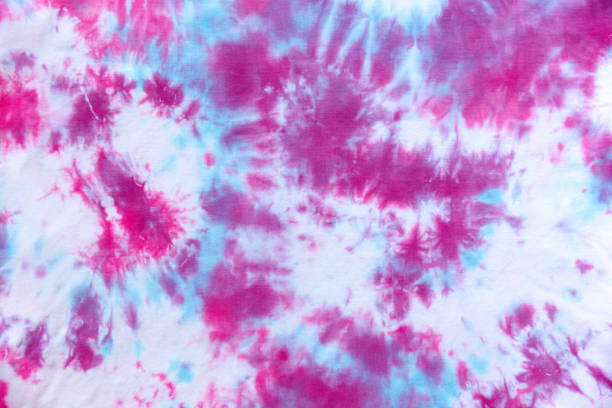 istock Tie dye shibori seamless pattern. Watercolour abstract texture. Close up. 1297422065