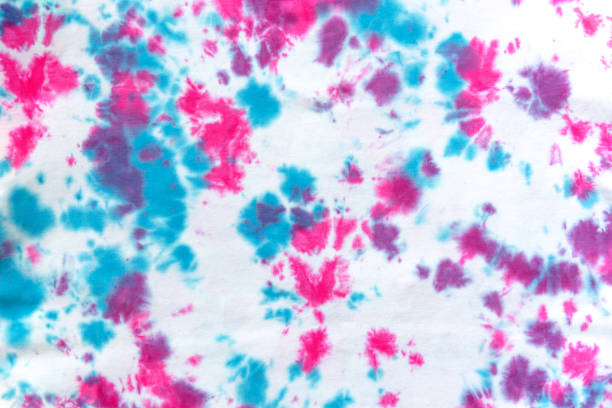 istock Tie die detail background. Close up. 1297422154