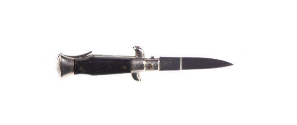 gangster knife isolated on white background