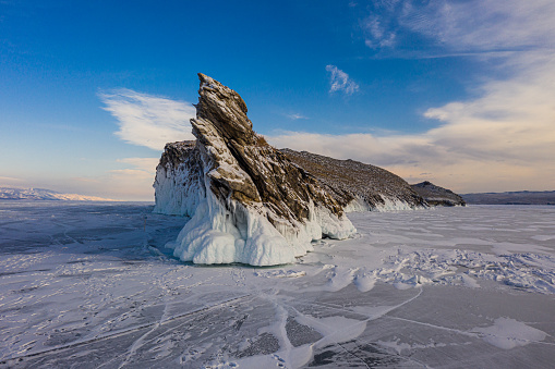 Cape Dragon Ogoy Baikal island