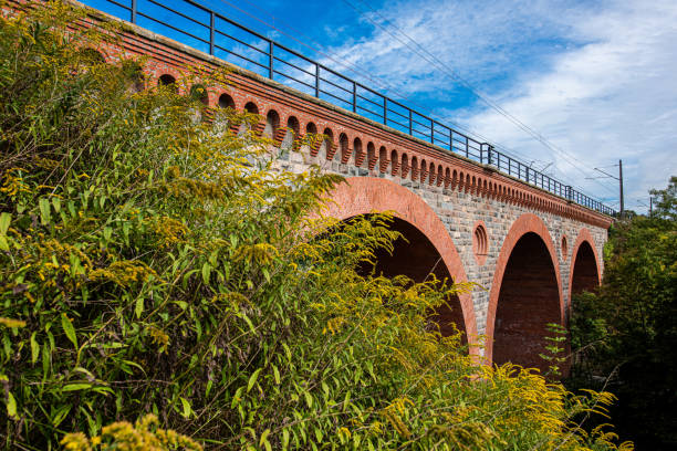 istock A historic, brick, large railway viaduct 1297427763
