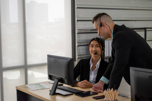istock Image of working people in the office 1297433079