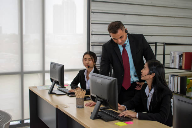 istock Image of working people in the office 1297433126