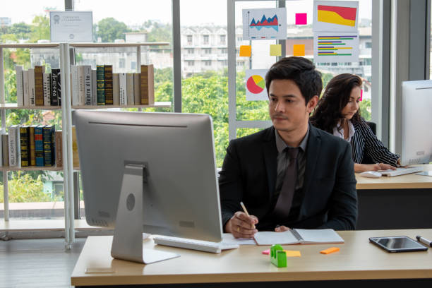 istock Image of working people in the office 1297433282