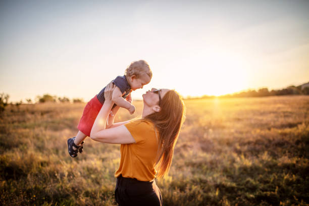 istock Playing in nature with my mum 1297436118
