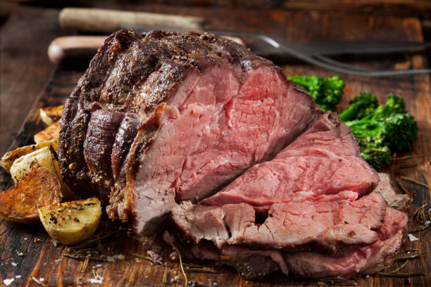 istock Roast Beef with Roasted Potatoes and Broccoli 1297437559