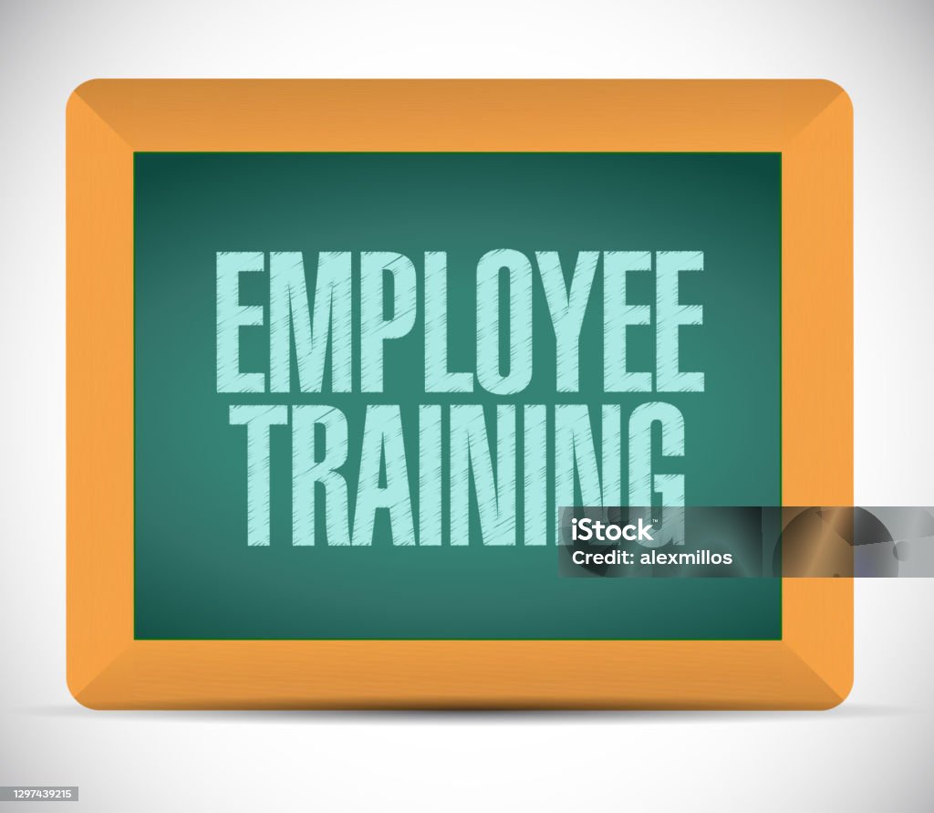 Training Experienced Message Employee Training Message Illustration Design Stock Illustration ...