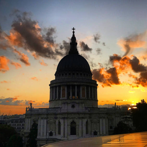 An incredible sky over London.