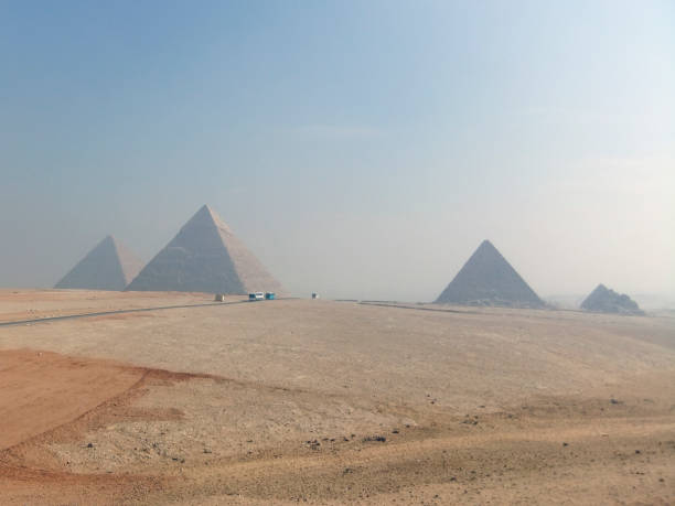 istock Pyramids of Giza in Cairo - Egypt 1297440985