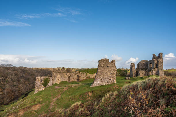 istock Pennard Castle, overlooking Three Cliffs Bay, in the Gower Peninsular, south Wales 1297444817