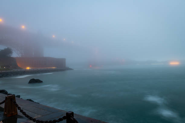 istock Blue hour from Fort Point in San Francisco 1297457425