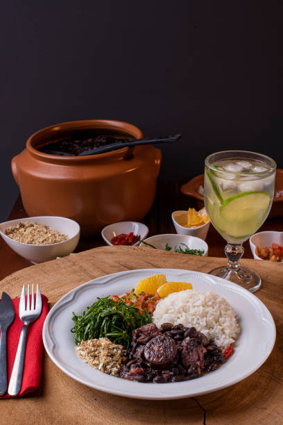istock Feijoada, typical Brazilian food with black beans, pork and sausage 1297461866