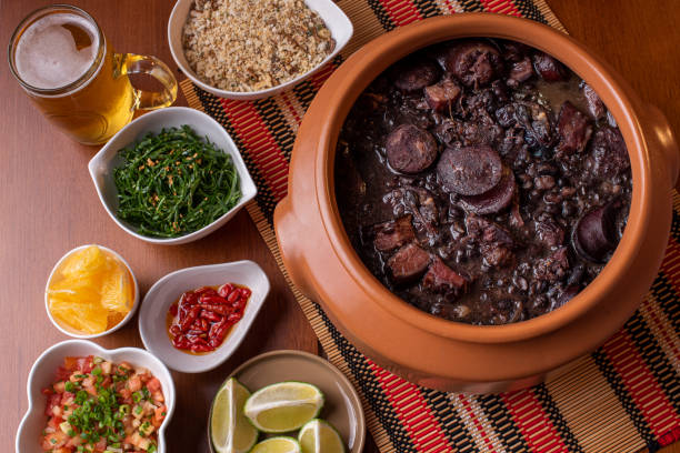 istock Feijoada, typical Brazilian food with black beans, pork and sausage 1297462164